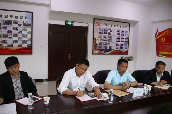 孙青春到西景区进行“不忘初心 牢记使命”主题教育调研